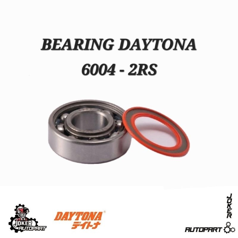 Daytona Bearing Gir Gear Jupiter Vega Vxion RX King R15 XSR155 MT15 Xabre Scorpio Bearing 6004 - 2RS