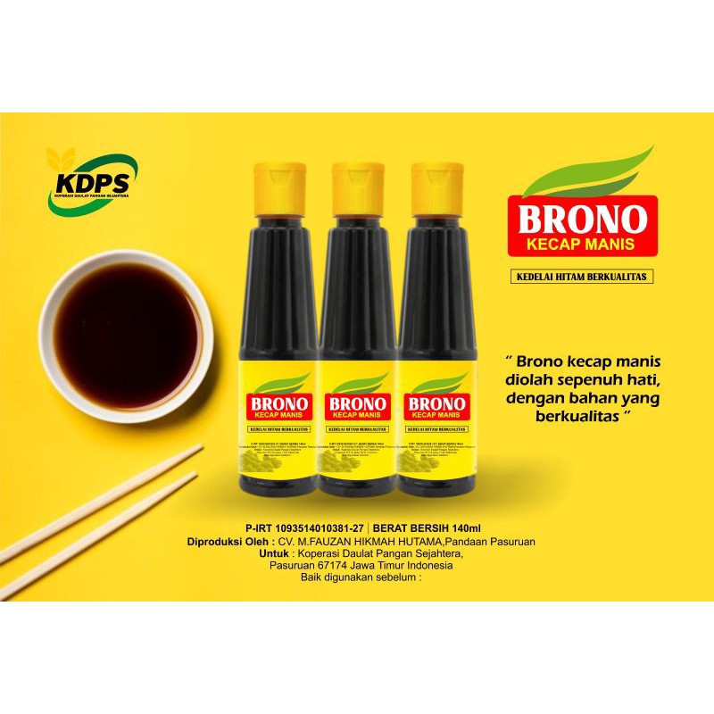

kecap manis Brono