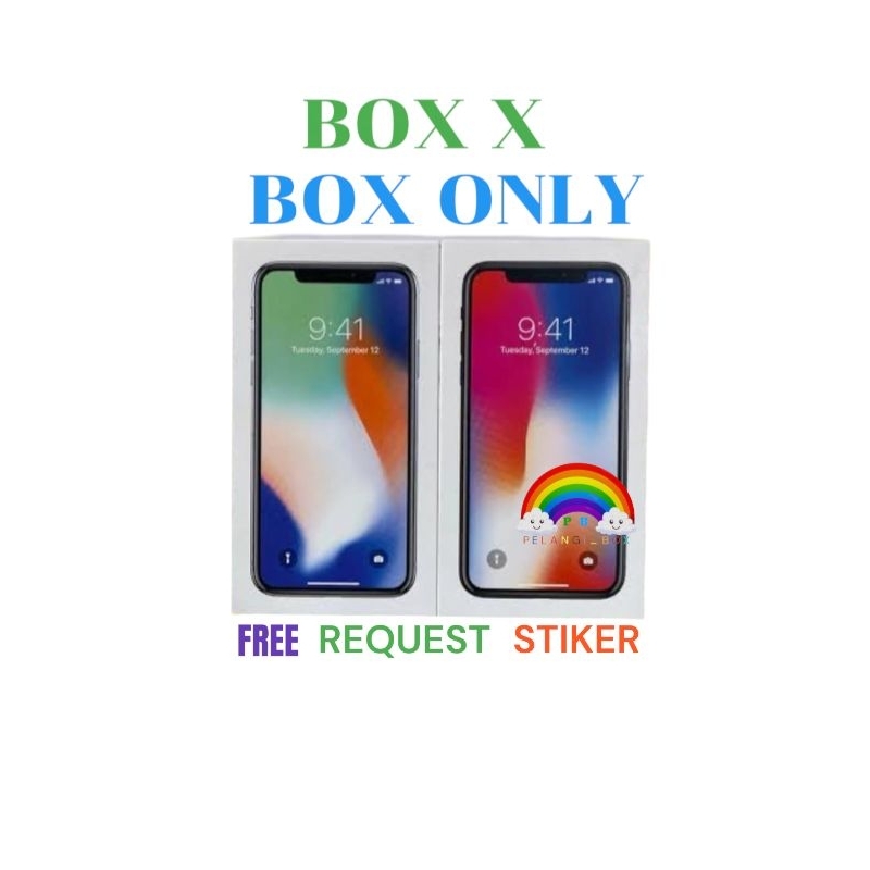 

BOX/KOTAK X, BOX ONLY, ALL COLOR