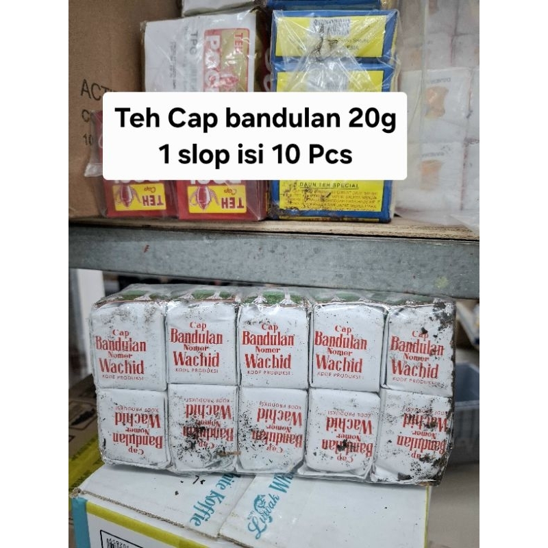 

1 Slop Teh Bandul Tubruk 20gr isi 10 Pcs