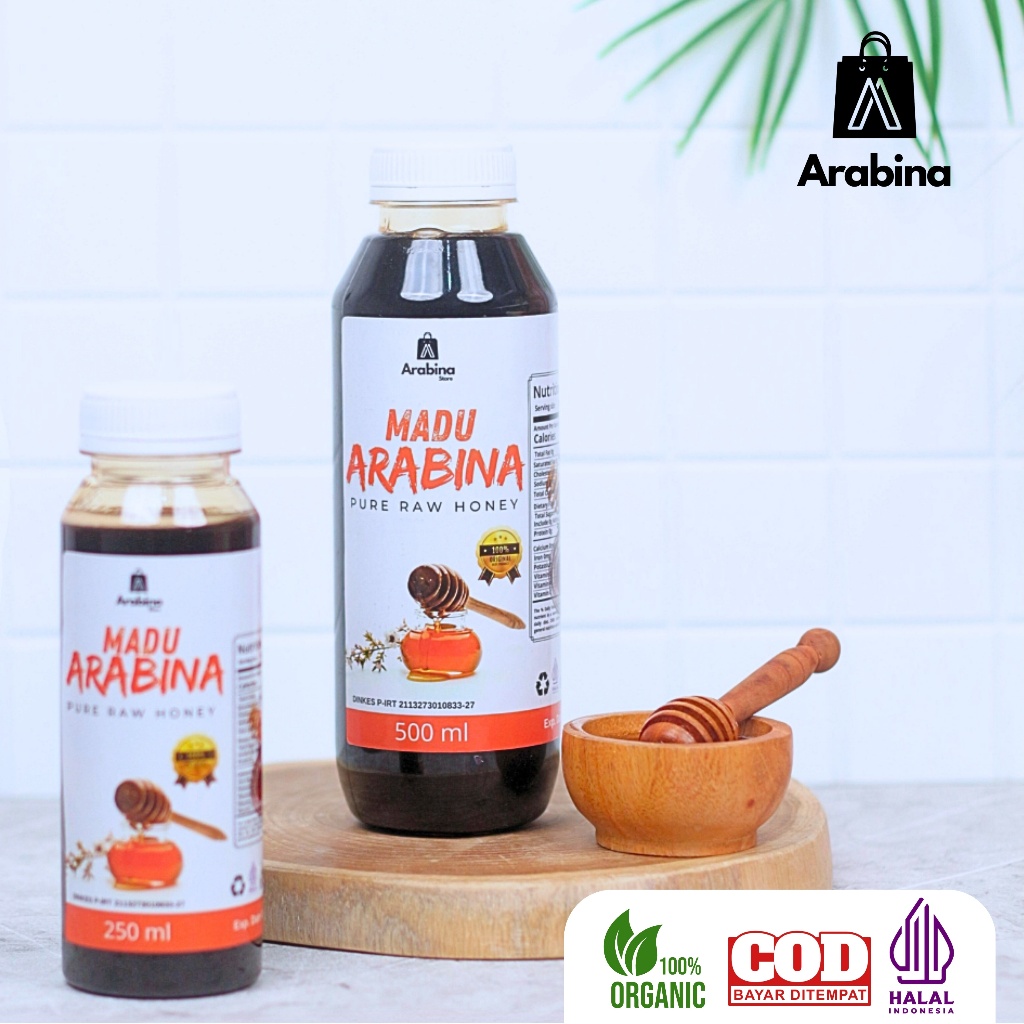 

p4yu Arabina Madu Asli Murni 100% Tanpa Campuran Pure Raw Honey