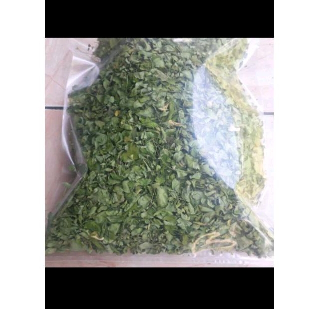 

daun kelor kering obat herbal alami 100g bisaCOD 100% original murni