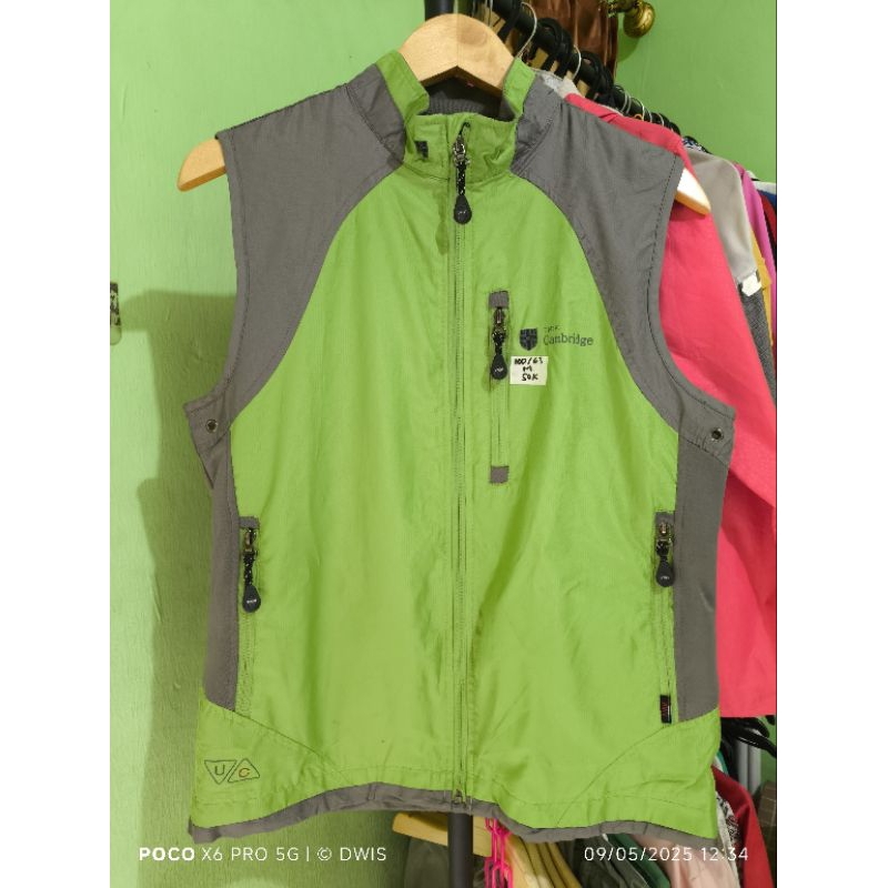 vest outdoor university of Cambridge celana nepa isenberg