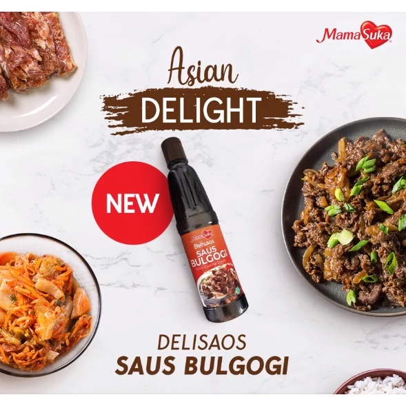 

MamaSuka Delisaos Saus Bulgogi 160gr