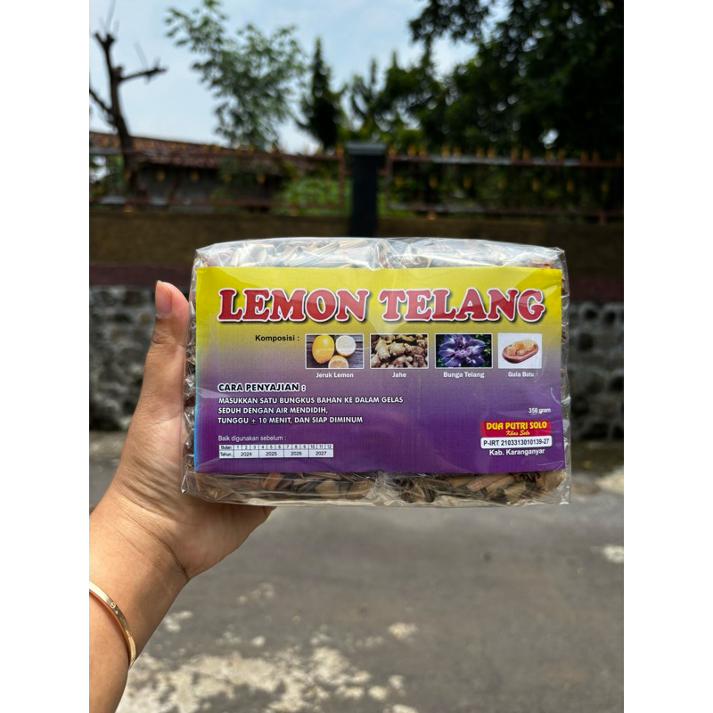 

WEDANG LEMON TLANG ISI 10pcs+gula batu