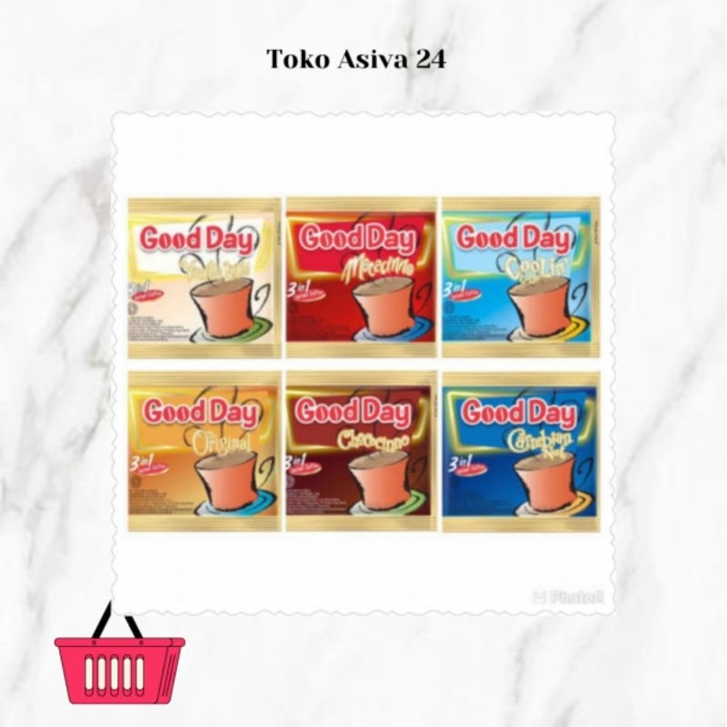 

GoodDay 1 renceng isi 10 saset