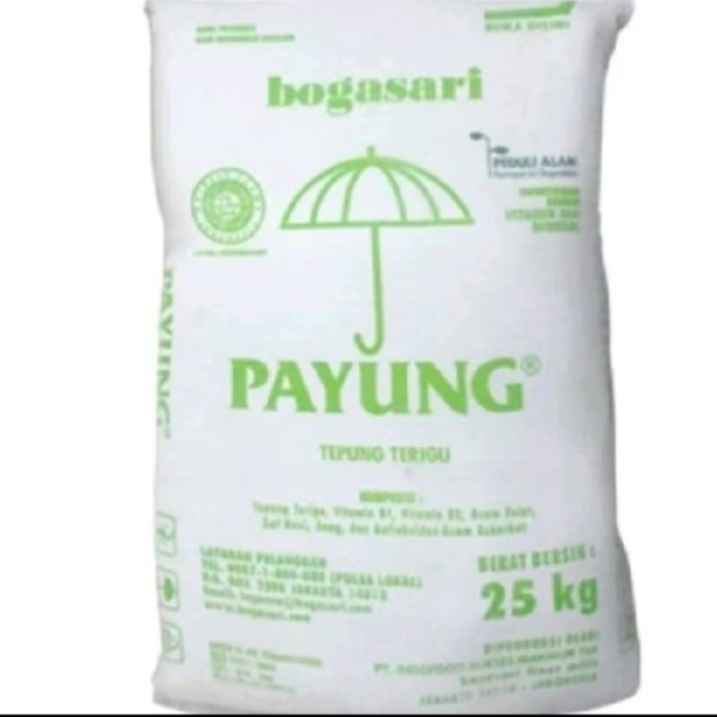 

Tepung Terigu merk payung 25 kg