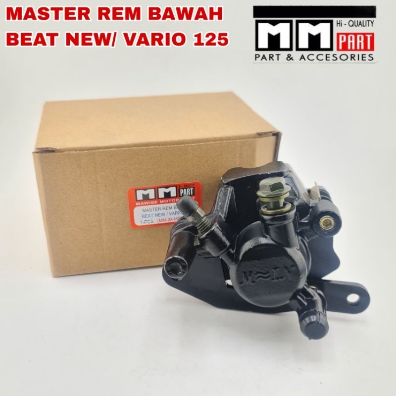 MASTER REM BAWAH (ASSY) BEAT NEW / VARIO 125 - MASTER REM BAWAH ASSY Kaliper Master Rem Cakram Depan