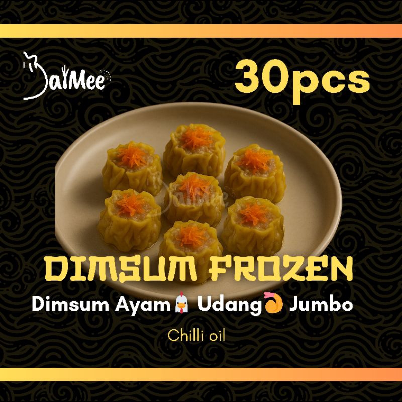 

Dimsum Frozen Isi AYAM UDANG 30 [Jumbo] DaiMee
