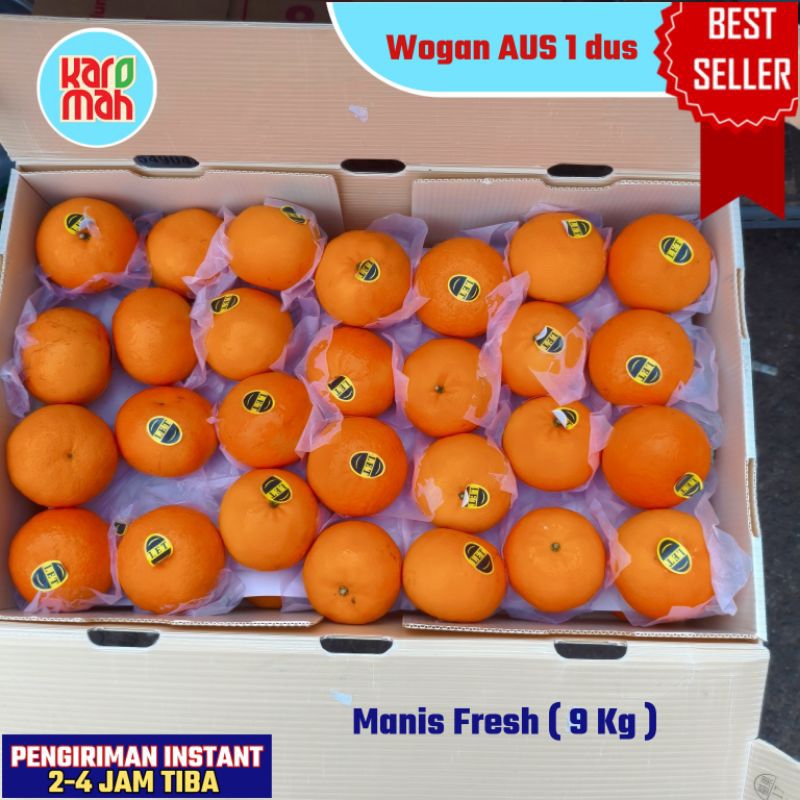 

READY STOK!! JERUK WOGAN AUSTRALIA 1 DUS : 9 KG MANIS FRESH BUAH SEGAR / BUAH SEGAR JERUK WOGAN/WOKAM PREMIUM IMPORT GOOD QUALITY FRESH MANIS