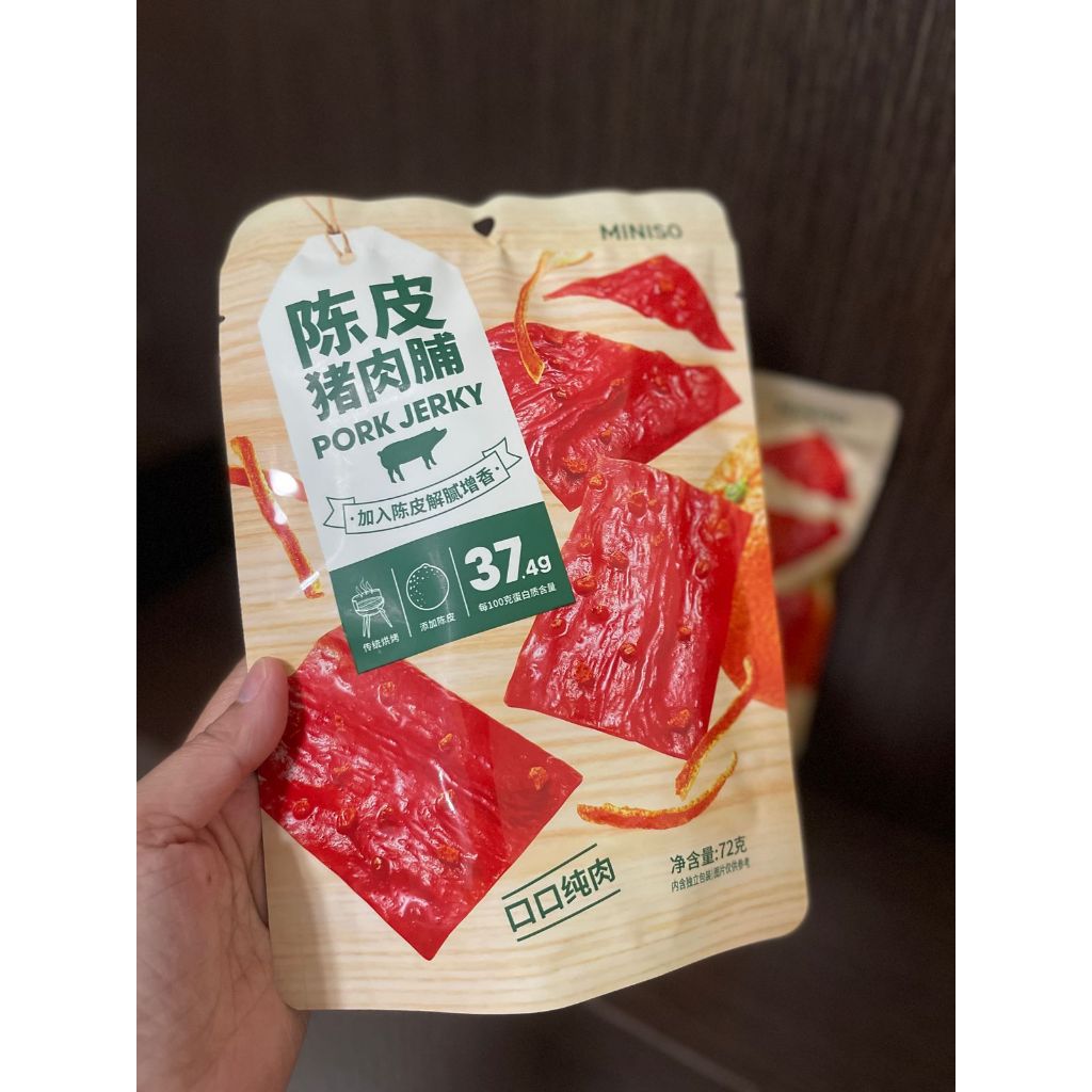 

Pork Jerky Miniso Original Product of China