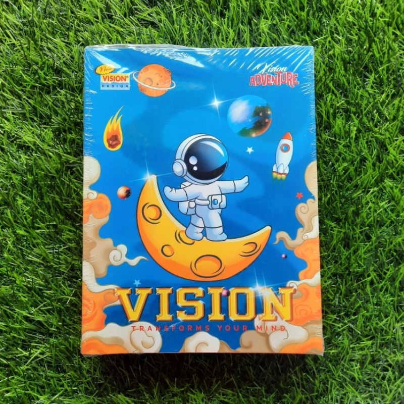 SATU PAK BUKU VISION COVER ASTRONOT 38 LEMBAR 10 BUKU STOK TERBATAS
