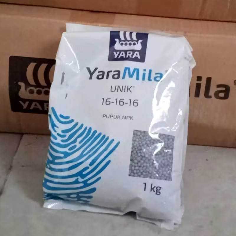 YaraMila PUPUK NPK MUTIARA UNIK 161616 ORI 1 KG / Pupuk NPK Mutiara 161616