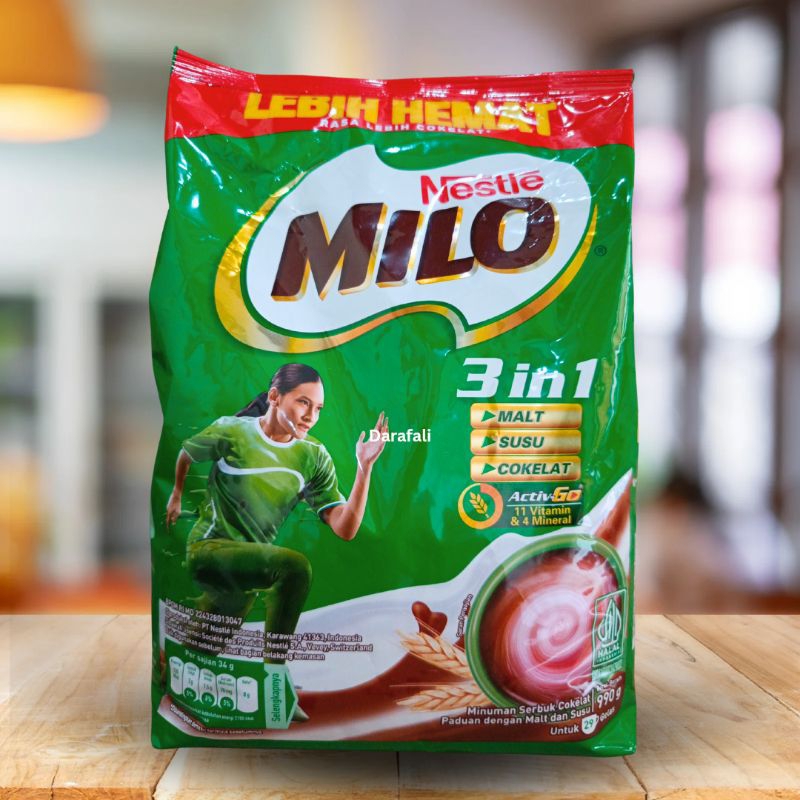 

MILO 3in1 1 Kg Susu Bubuk Coklat