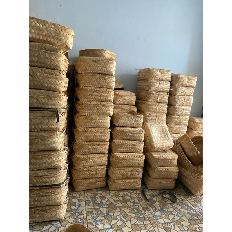 Besek 25 X 25 Besek Hampers Souvernir Besek Genduri Besek Walet