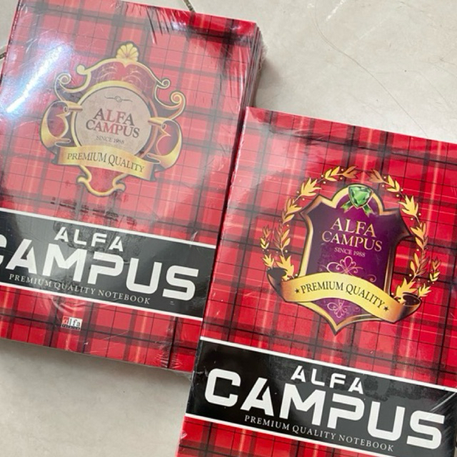 

(1PAK) 42L BUKU TULIS ALFA CAMPUS BOXY PANJANG BIGBOZZ