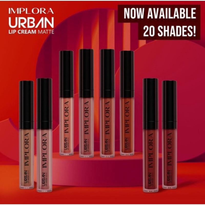 IMPLORA urban lipcream matte/lipcream implora/implira lipcream matte/implora lipcream