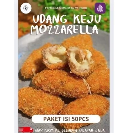 

PAKET UDANG KEJU MOZZARELLA ISI 50PCS RESELLER
