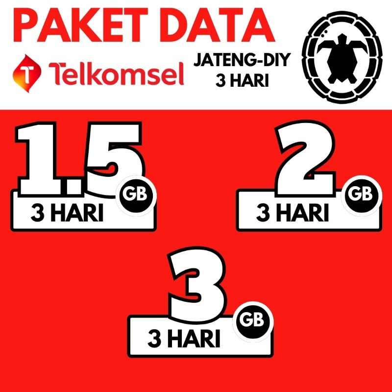 PAKET DATA KUOTA INTERNET INJEKSI TELKOMSEL HARIAN LOKAL JATENG DIY 3 HARI MURAH