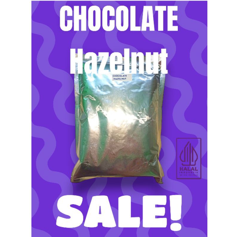 

Bubuk Minuman Rasa HAZELNUT CHOCOLATE / Powder Drink Plain 500gr