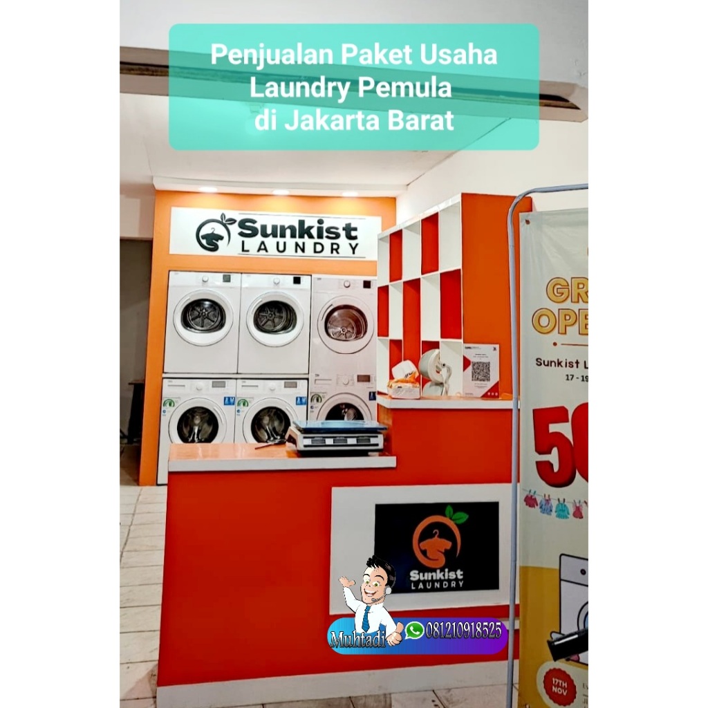 Paket Usaha Laundry Pemula Beko