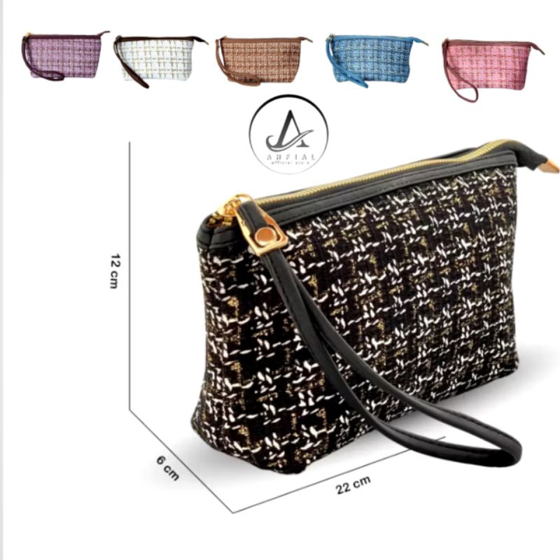 [ AHFIAL ] Dompet wanita pouch Jing Jing termurah dan terbaru rekomendasi dompet