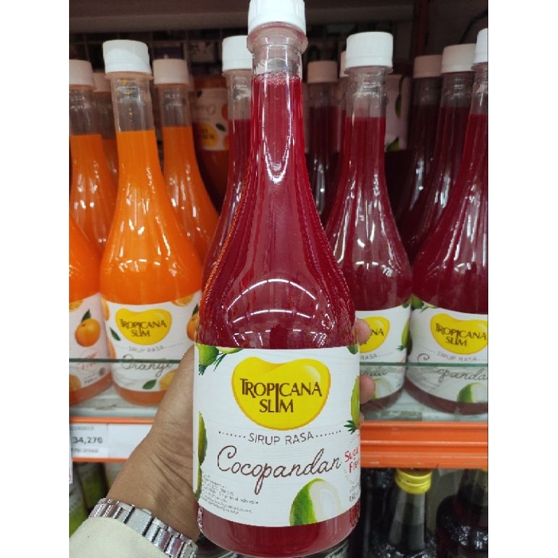 

Tropicana Slim sirup cocopandan