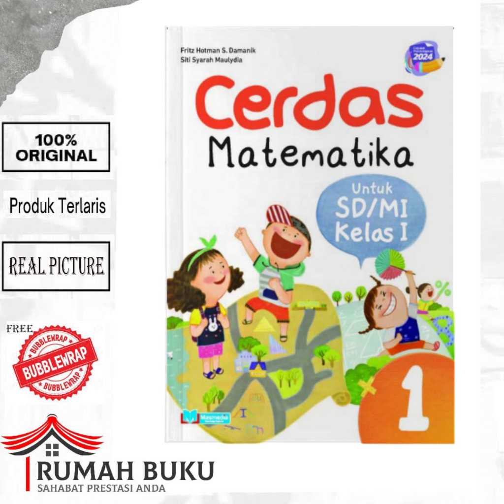 Cerdas Matematika Kelas 1-6 Masmedia kurikulum merdaka