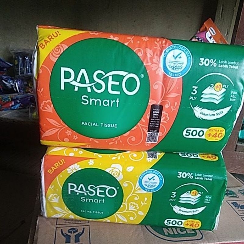 paseo smart facial tissue