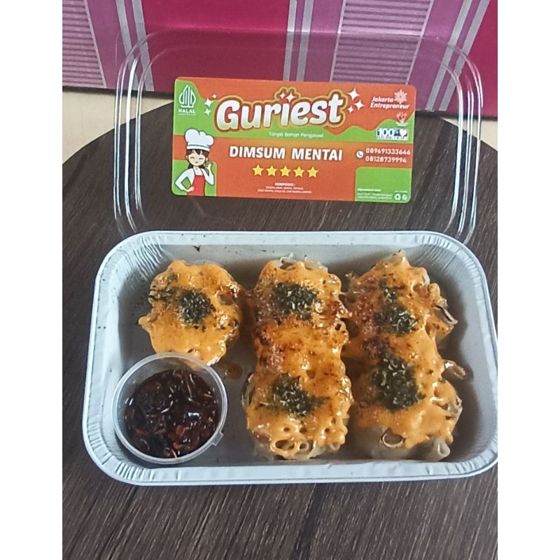

DIMSUM MENTAI isi mix ayam+udang free chili oil