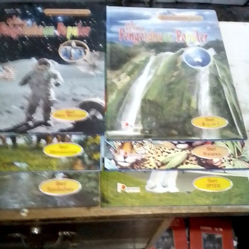 Ensiklopedia Anak Ilmu Pengetahuan Populer Satu Set (6 buku)