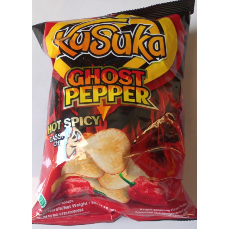

Kusuka Keripik Singkong Ghost Pepper 50 gr