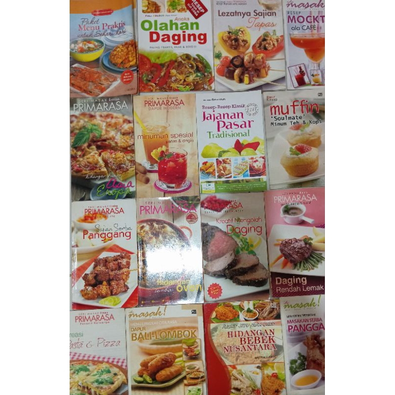 Buku Resep Makanan & Minuman