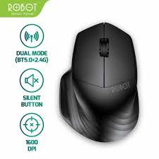 ROBOT MOUSE WIRELESS SILENT M350 BLACK / Mouse Wireless