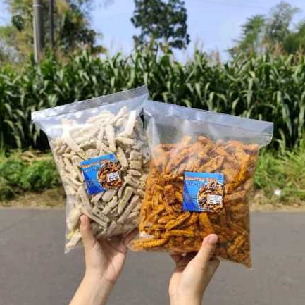 

( Dapat 2 ) 1Kg Mix Ori + Pedas Basreng 500Gr Snack Cemilan Sultan Cirebon