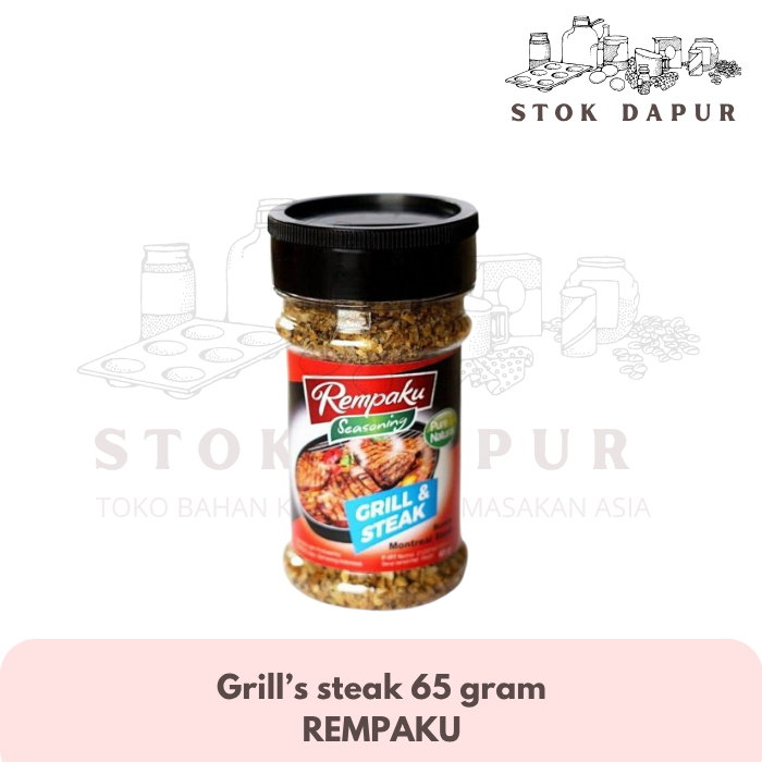 

Rempaku Grill & Steak/Steak Seasoning/Bumbu Marinasi Steak 65gr