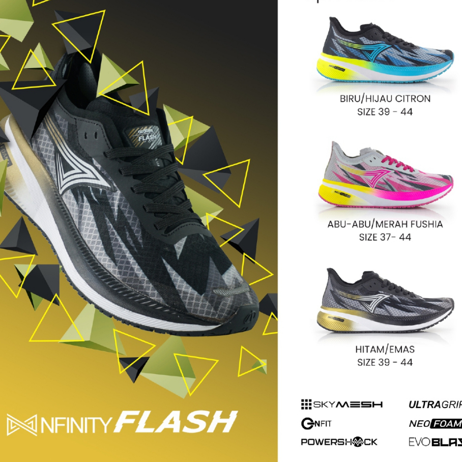 Sepatu Running Ardiles Nfinity Flash