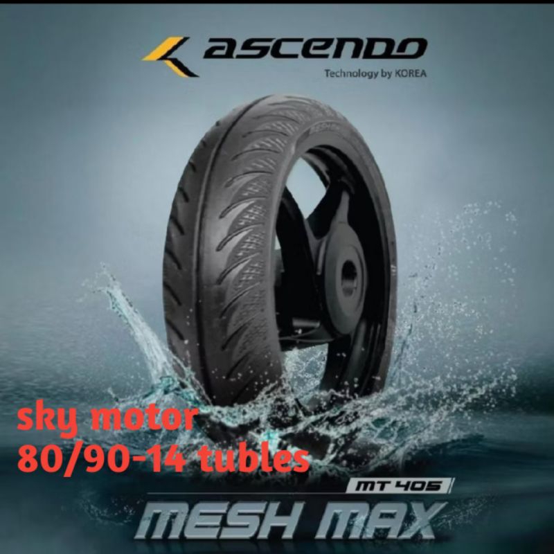 ban ascendo 80/90-14 tubles