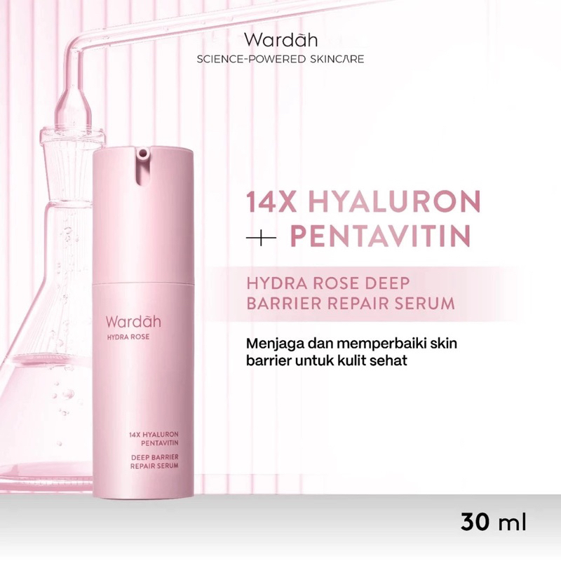 Wardag Hydra Rose 14x Hyaluron Pentavitin Deep Barrier Repair Serum