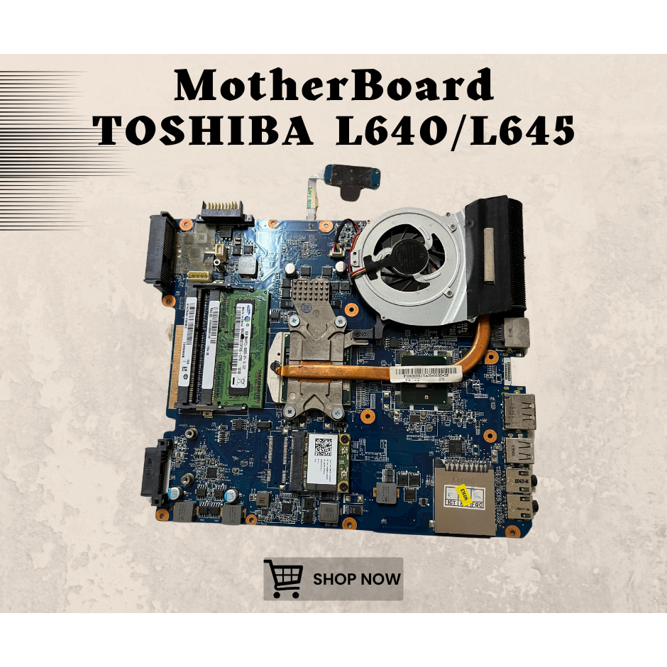 MOTHERBOARD LAPTOP TOSHIBA L640/L645 NORMAL SECOND