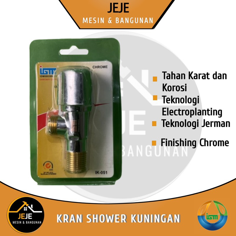 Kran Shower Kuningan IGM