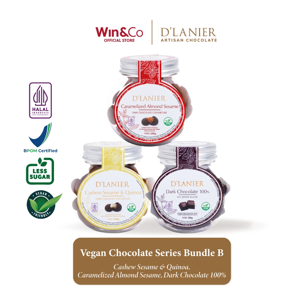 

D'Lanier Vegan Chocolate Series Bundles - B