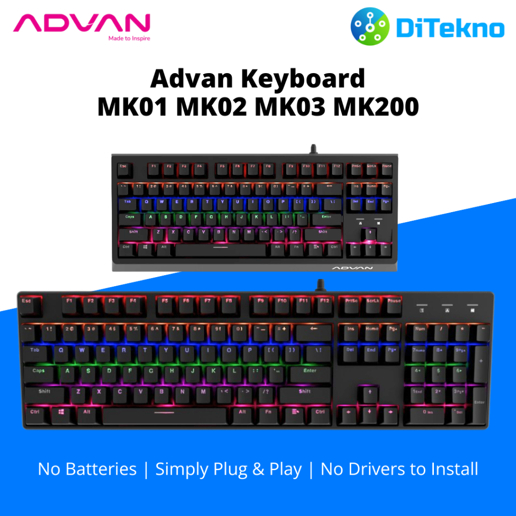 Advan Keyboard MK01 MK02 MK03 MK200