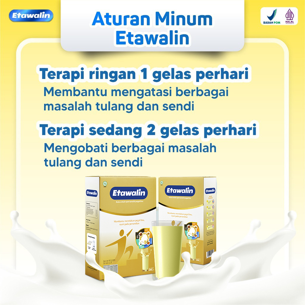 

AFGC Paket 2 Box Etawalin : Susu Kambing Etawa Untuk Mendukung Fungsi Tulang Dan Sendi Isi 200 Gram