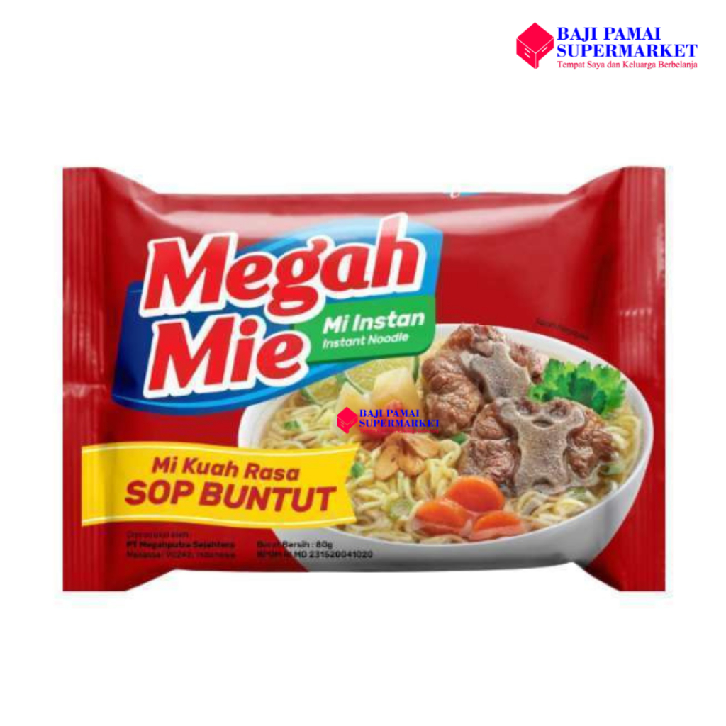 

Megah Mie Mi Kuah Rasa Sop Buntut