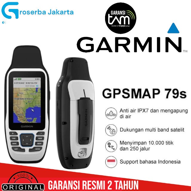 Garmin GpsMaps 79s GPS 79s GPS Laut GPS Handheld Marine Garansi Resmi