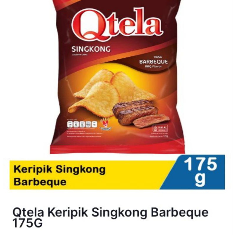 

Qtela keripik barbeque 175g