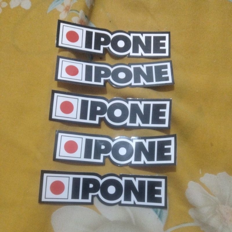 

stiker ipone cutting tahan air