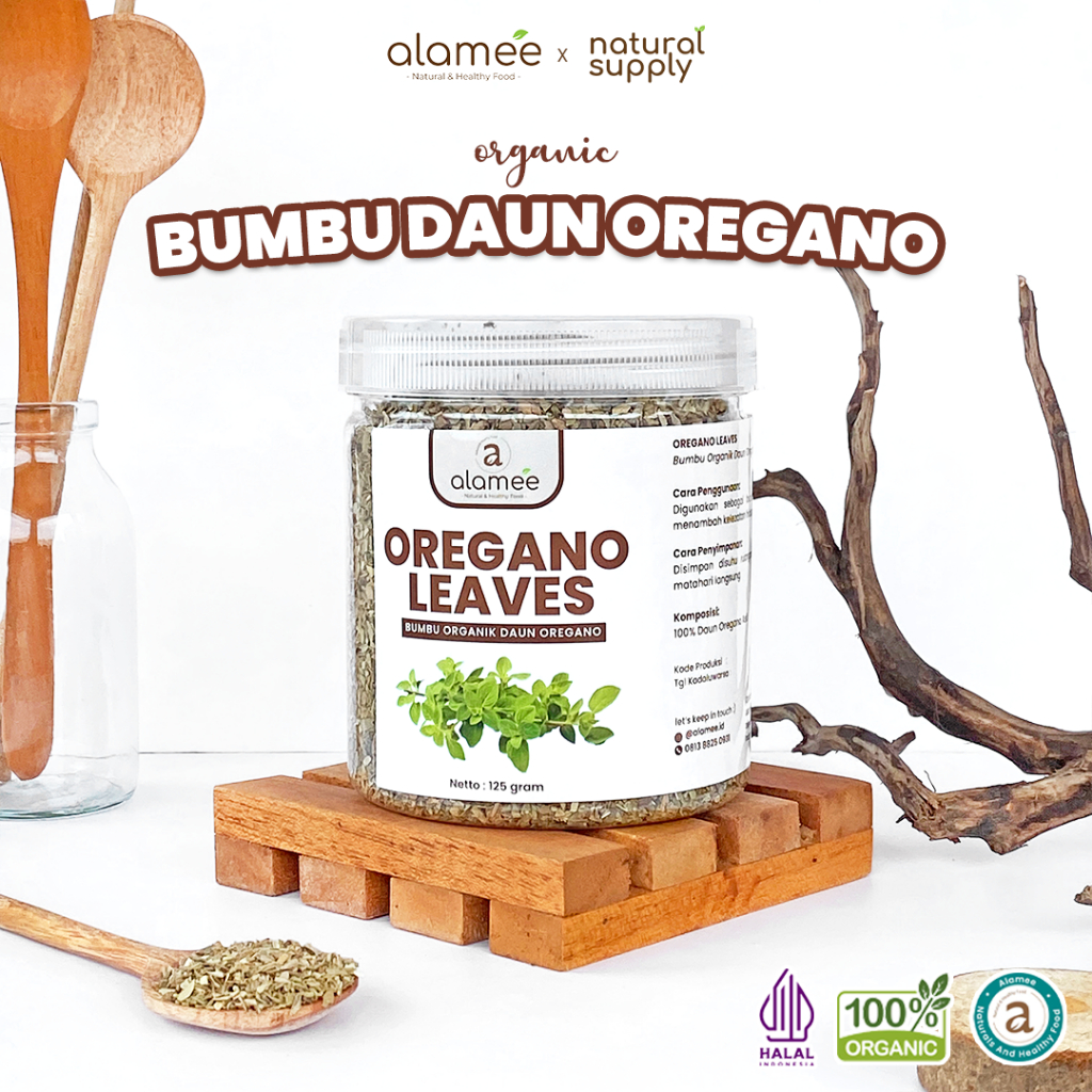 

Oregano Kering Dried Leaves Flakes Garnish Murni Asli Bumbu Masak Dapur Organik Masakan Instan