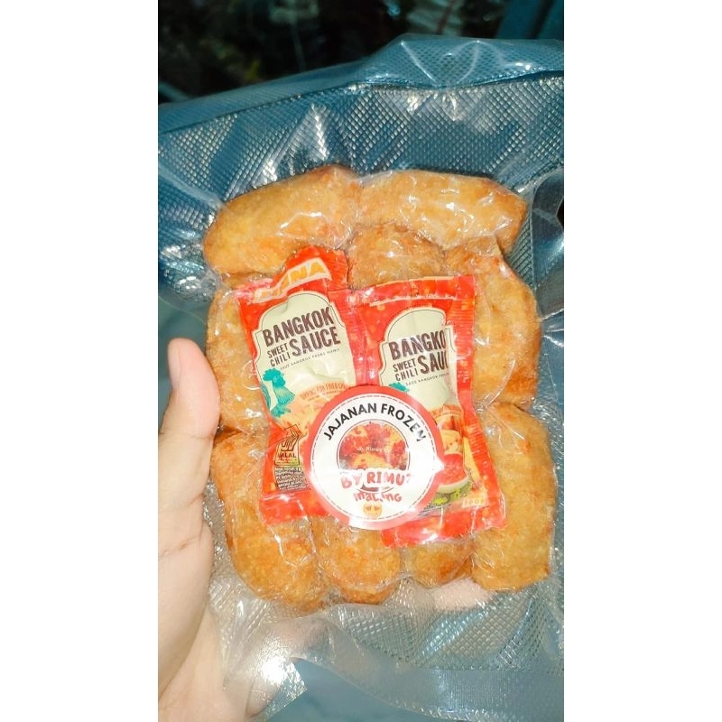 

Udang Keju Frozen isi 10 Free Saos By Rimuz